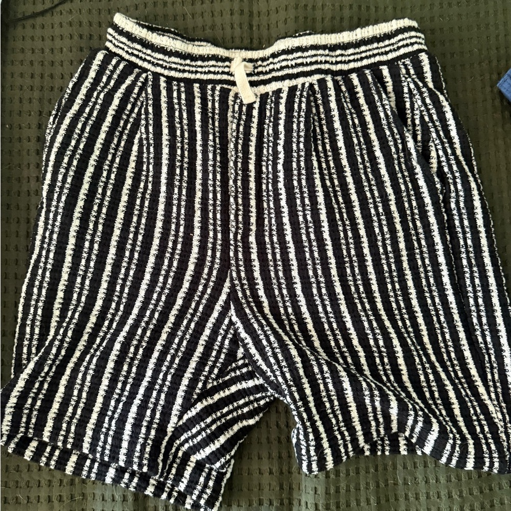 Zara Monochrome Striped Knit Top